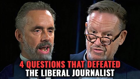 Jordan Peterson SHREDS Liberal Journalist's Arguments In Less Than 12 Minutes!