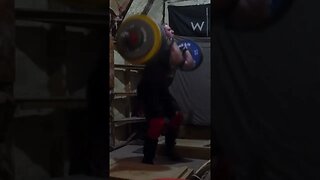 160 kg / 352 lb - Low Block Clean