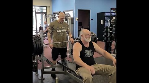 460 bench with Jason Kristie, Lunch break Lift, ( blast from the past )