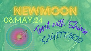 Sagittario Newmoon 08.05.24 cosmical outburst of new emotions, a new relationship is possible