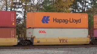 Norfolk Southern Intermodal Train from Berea, Ohio October 21, 2023