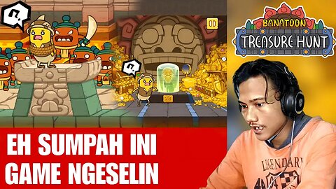 Mencari harta karun memang tak semudah itu | BANATOON: Treasure hunt !