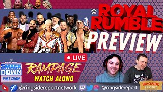 WWE Royal Rumble 2023 Preview | Who's Winning & Surprising ?| AEW Rampage Watch Along | LIVE🔴