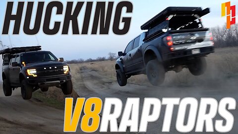 V8s Just do it better! Hucking first Gen Raptors with Xtrusion Overland