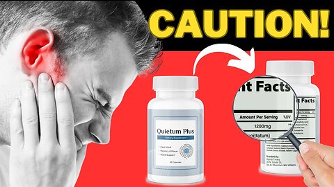 QUIETUM PLUS REVIEW 🔴🔴DON'T BUY BEFORE YOU SEE THIS!🔴🔴 Quietum Plus Quietum Plus Reviews 20324
