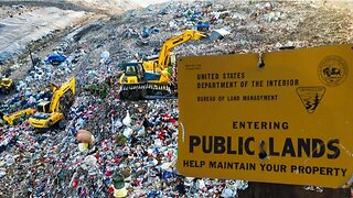 How much trash is on your public lands?