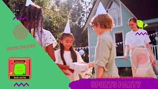 book online = #sportsparty by @thinkfamilyvacation #kids #party