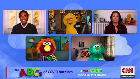 Sanjay Gupta Pushed COVID Vaccine on Sesame Street Weeks AFTER Myocarditis Warnings