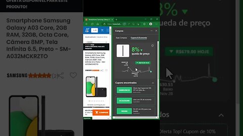 Obter CUPONS de DESCONTO GRÁTIS ao comprar online