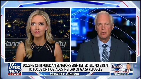 Sen Ron Johnson: Biden's Prioritizing Gazan Refugees To Win Michigan