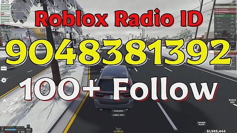 Follow Roblox Radio Codes/IDs