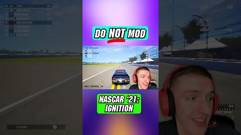 Do NOT Mod NASCAR '21: Ignition | #Shorts #NASCAR