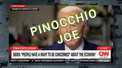 PINOCCHIO JOE HUMILIATED ON CNN!