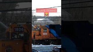 Trains are BIG