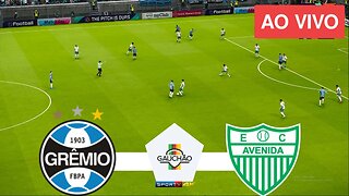 Grêmio x Avenida AO VIVO COM IMAGENS | Campeonato Gaúcho 2023 | JOGO DE HOJE | ASSISTA AGORA!