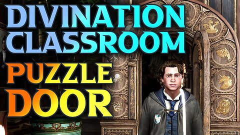 Divination Classroom Puzzle Door - Hogwarts Legacy Door Puzzle Solution
