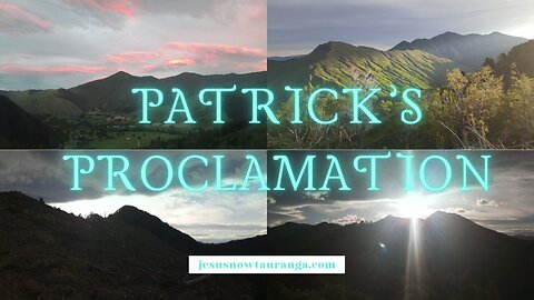 Patrick's Proclamation: Expression