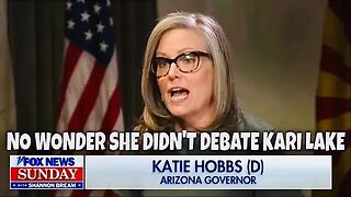 Illegal Immigrant Busing Question Causes KATIE HOBBS to become a BUMBLING MESS!