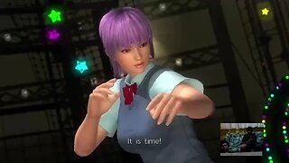 ビえルと私は全力で DOA 5 LR をプレイしています ( _ _ )