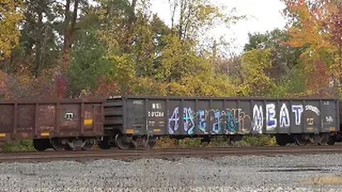 Norfolk Southern Mixed Fright Train from Berea, Ohio October 21, 2023