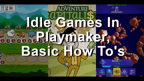Unity Idle game in Playmaker, Basics of getting started