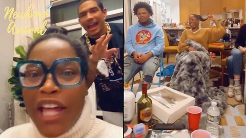 Darius Jackson & Keke Palmer Host A Drake Verzuz Michael Jackson After Their Baby Shower! 🎤