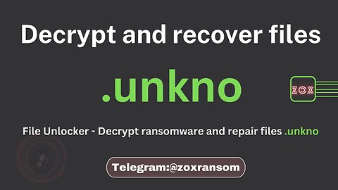 File Unlocker - Decrypt Ransomware and repair files