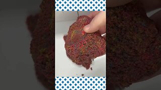 Very Satisfying and Relaxing Kinetic Sand ASMR, drop and squish. #shorts