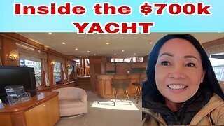 Inside the $700k YACHT!