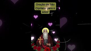 Oração de São Cipriano para o amor #shorts