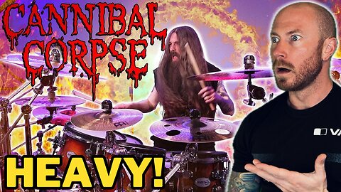Drummer Reacts To - The HEAVIEST Cannibal Corpse Song Samus - Isolated Drums