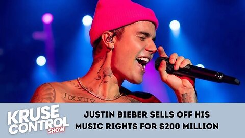 Justin Bieber SOLD his MUSIC!