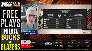 Milwaukee Bucks vs Portland Trail Blazers Predictions & Picks | Free NBA Betting Tips | Feb 6