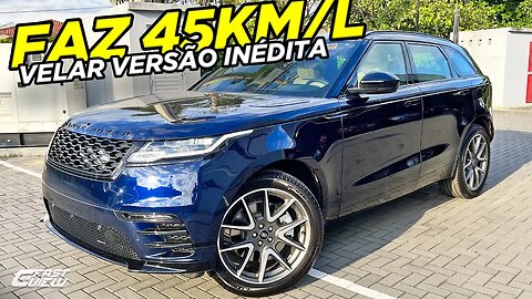 NOVO RANGE ROVER VELAR R-DYNAMIC S 2023 MOTOR HÍBRIDO PLUG-IN COM ÓTIMO CONSUMO