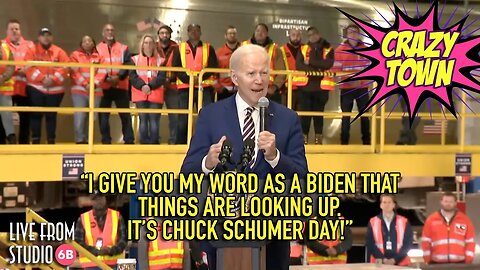 Joe Biden, Mr. Amtrak Himself! (Crazy Town)