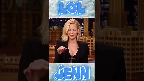 LOL Jenn #shorts #shortvideo #beautiful #funnyvideo #jenniferlawrence