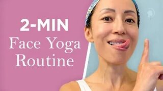 2 Minute Face Yoga That Really Makes A Difference