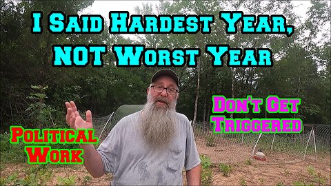 I Said Hardest Year, NOT Worst Year | WARNING! Political Work Talk, Don't Get Triggered