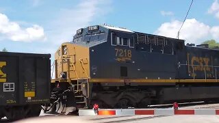 CSX B522 Steel Train Middletown Special from Fostoria, Ohio July 25, 2022