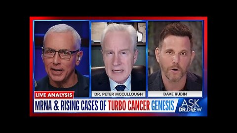 Turbo Cancer & mRNA: Dr. Peter McCullough Warns of Rising Cancer Genesis w/ Dave Rubin – Ask Dr Drew