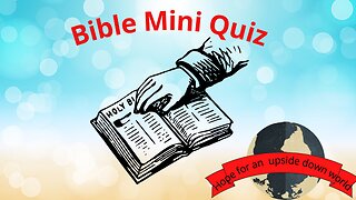 Bible Mini Quiz