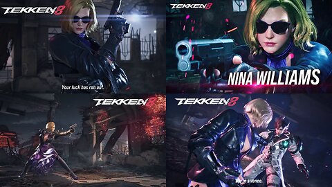 Tekken 8 - Nina Williams Reveal + SNeak Preview Gameplay Trailer