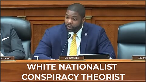 Black Rep. Byron Donalds Is A 'White Nationalist Conspiracy Theorist' Per Democrats