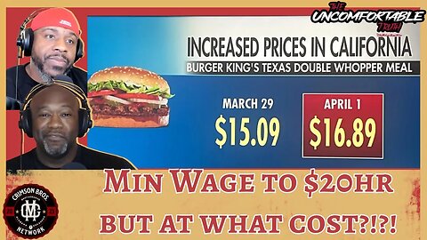 California now has a minimum wage of $20 for fast food restaurants!! Is this a good thing?