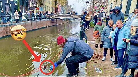 Sensational Magnet Fishing in the Heart of Amsterdam!