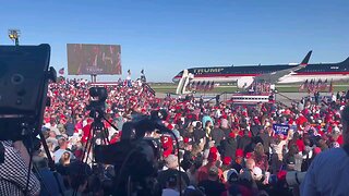 "Massive Turnout at Trump's Michigan Rally; Biden Struggles to Draw Crowds"