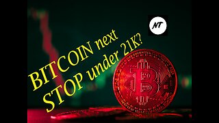 Bitcoin next STOP under 21K? - NakedTrader #020