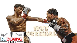 Tank Davis VS Ryan Garcia NOT OFFICIAL!!