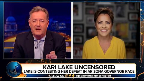 MUST WATCH: Lake & Piers Morgan Have VERY Spirited Debate!