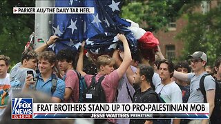 Jesse: Brave Frat Bros stand up to Pro-Hamas Mob and defend our flag